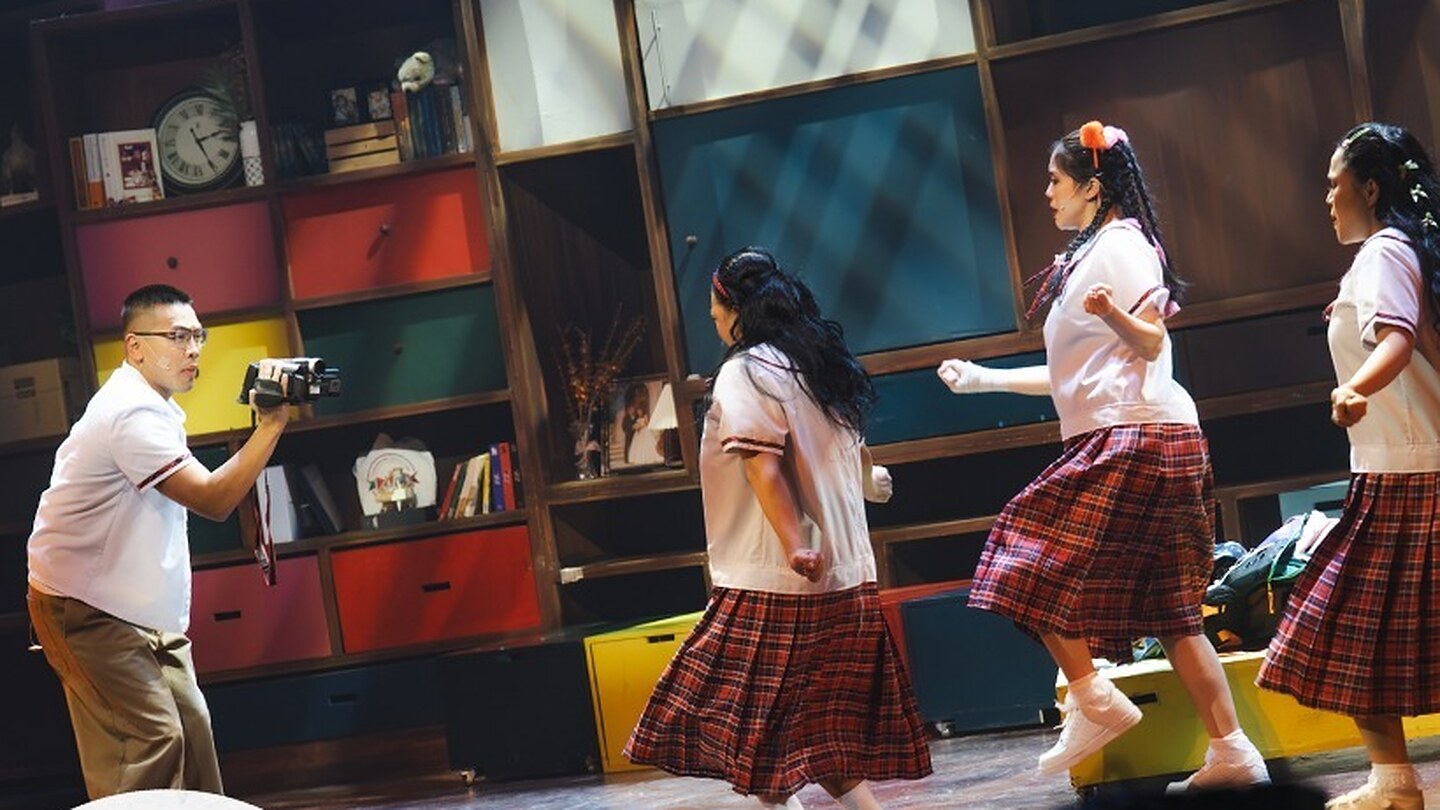 The school years, on stage